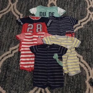 Carters romper bundle